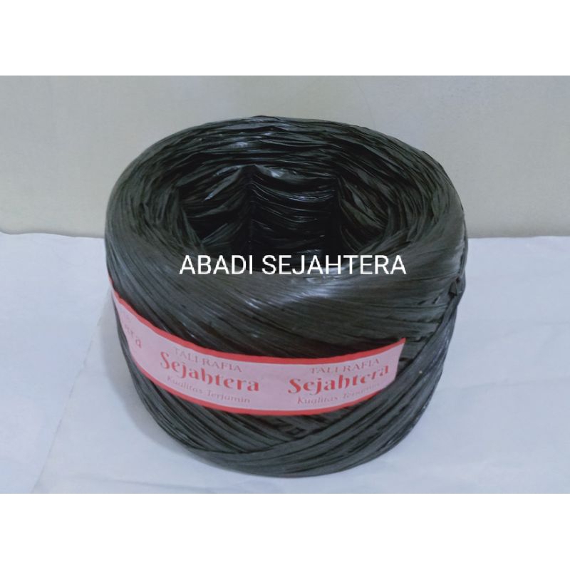 

Tali rafia hitam super 1kg full