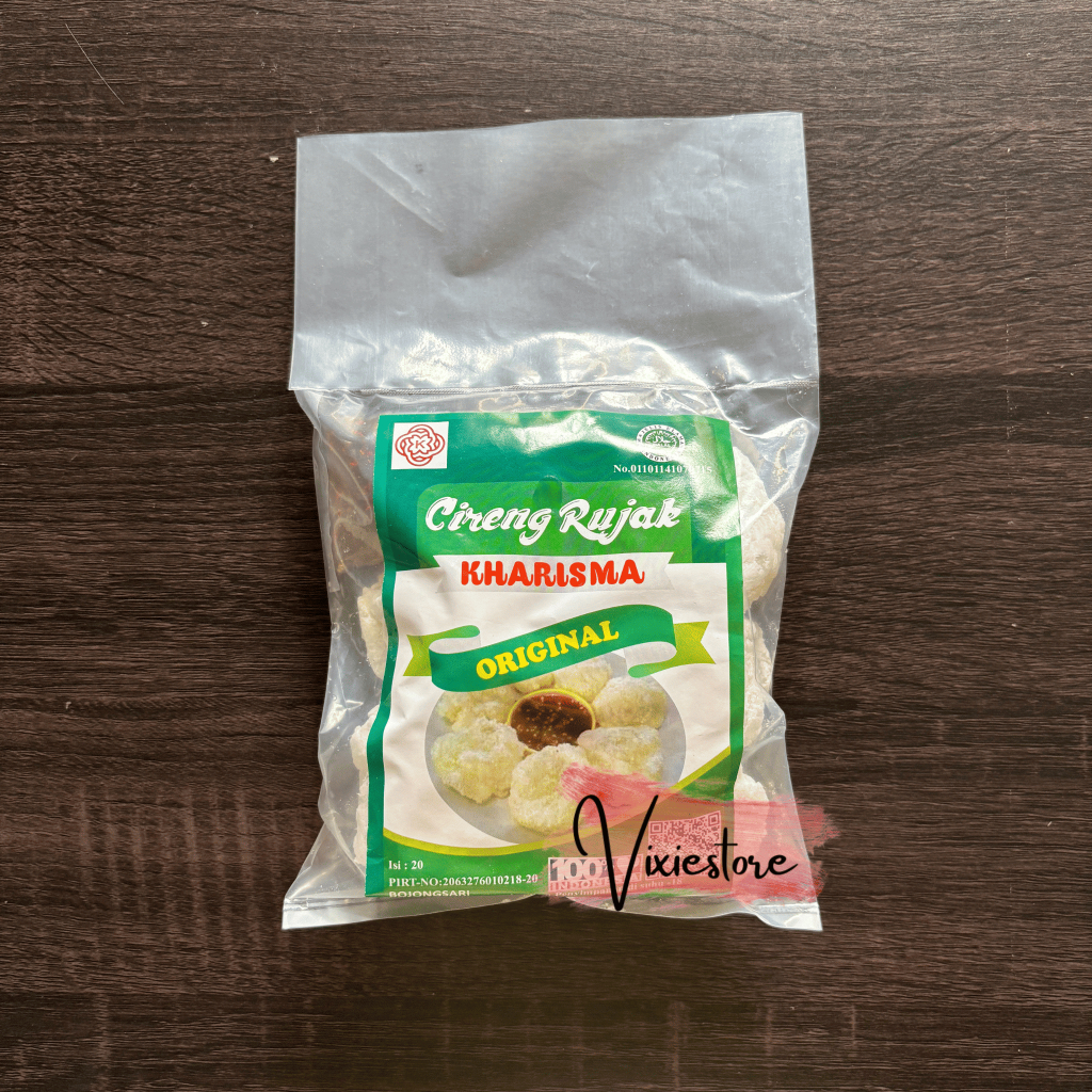 

Promo Bundling TERMURAH Rujak Cireng Kharisma Beku Frozen Original 30 pack