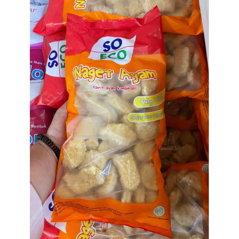 

Nugget ayam kombinasi so eco 1kg