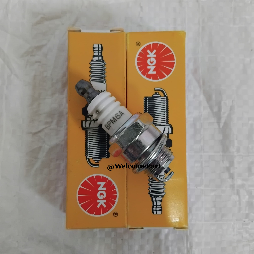 SPAREPART BUSI / SPARK PLUG NGK BPM6A ORIGINAL