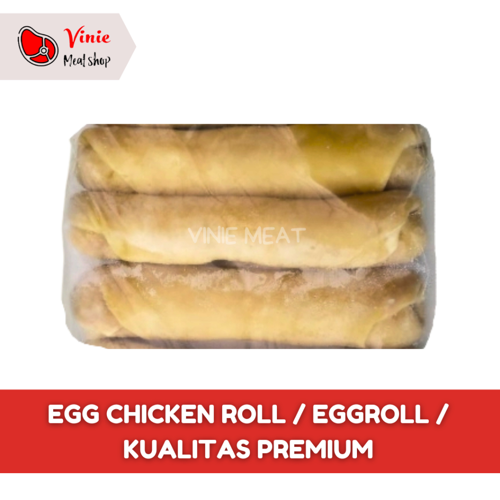

BAH [TERLARIS] Egg Chicken Roll / Eggroll / Nugget Homemade Bento Ayam Frozen