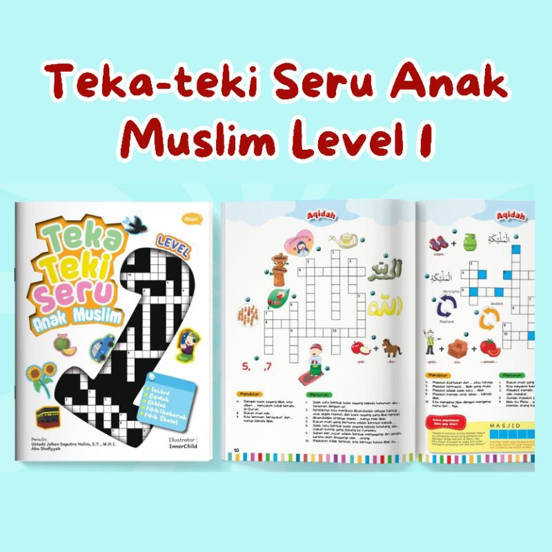 Buku Teka-teki Anak Muslim-Buku Anak Muslim-Buku Edukasi Anak