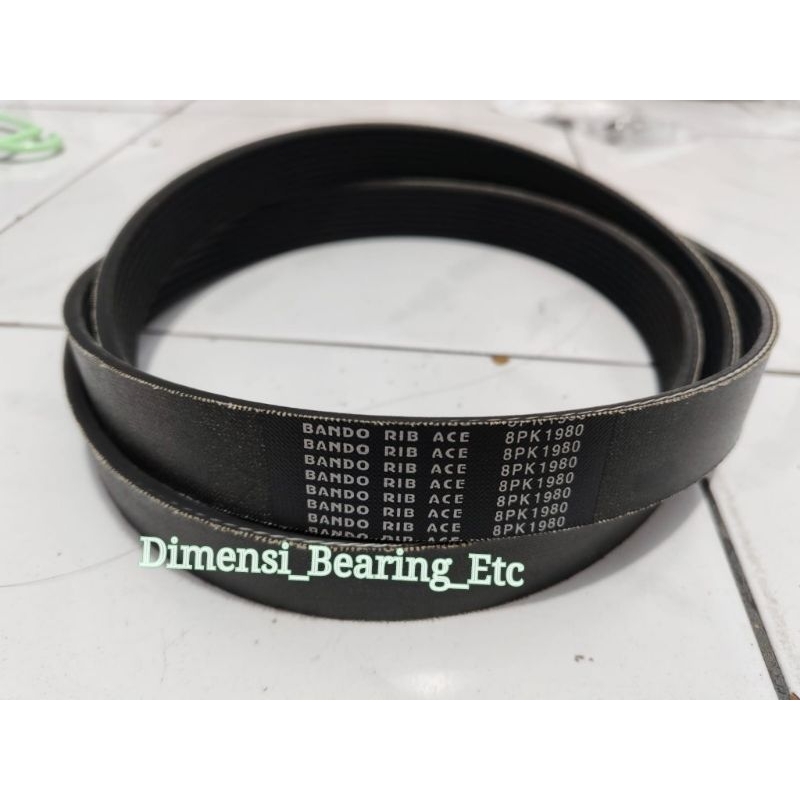 V-BELT 8 PK 1980 BANDO / 8PK 1980 BANDO