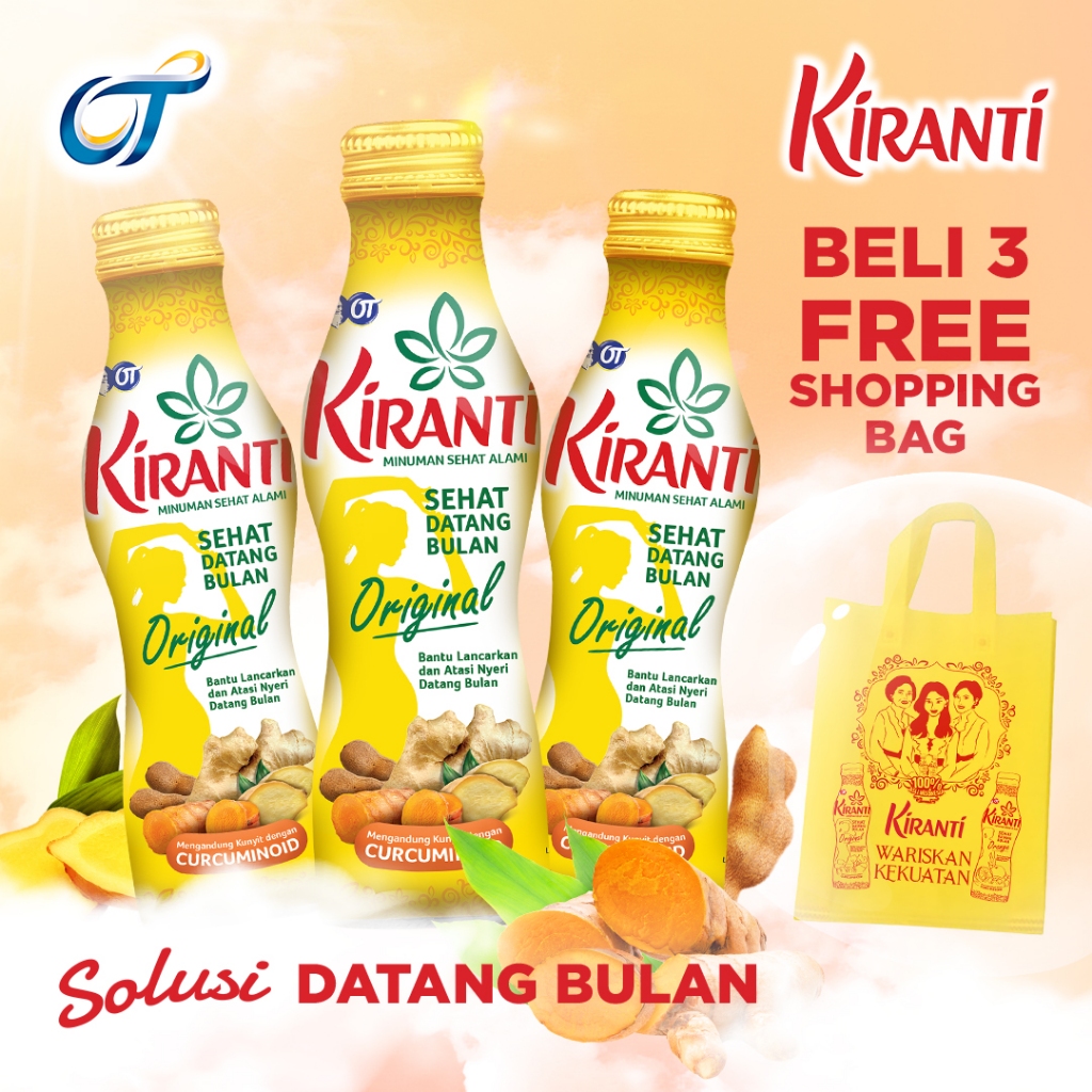

KIRANTI ORIGINAL SEHAT DATANG BULAN 150ml - [ISI 3 BOTOL]