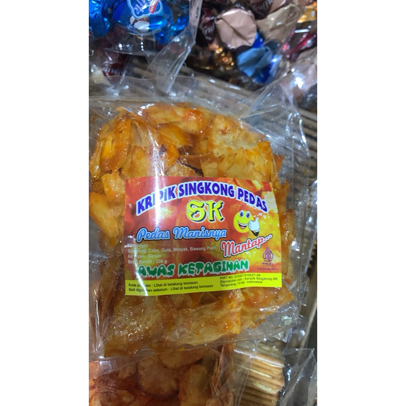 

Keripik Balado Pedas Manis 250gr