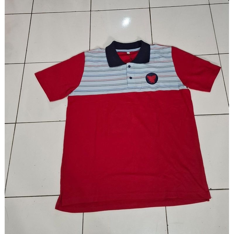 POLOSHIRT BOLA | PRIA | WANITA | LOGO FULL BORDIR