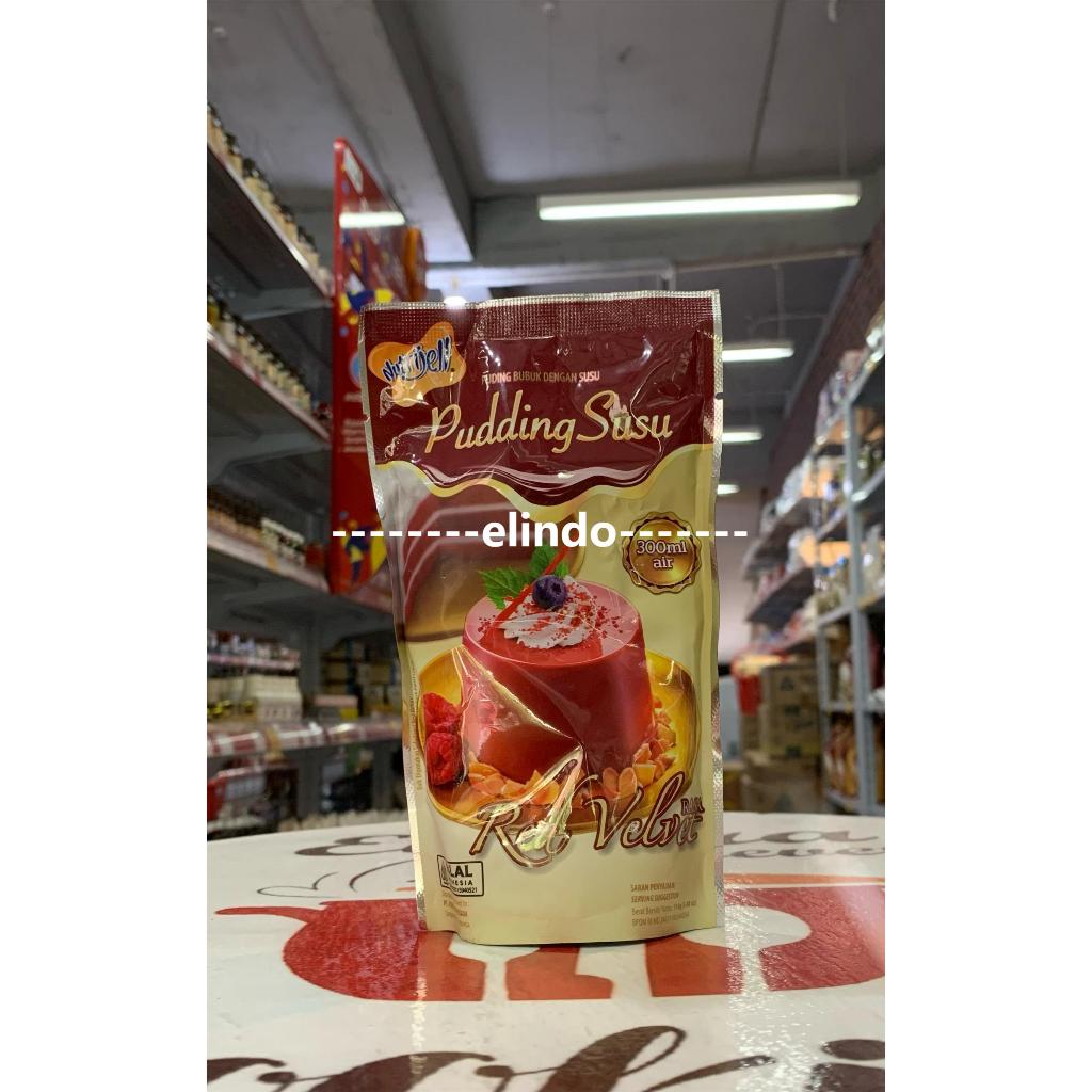 

Nutrijell Puding susu rasa redvalvet 145gr