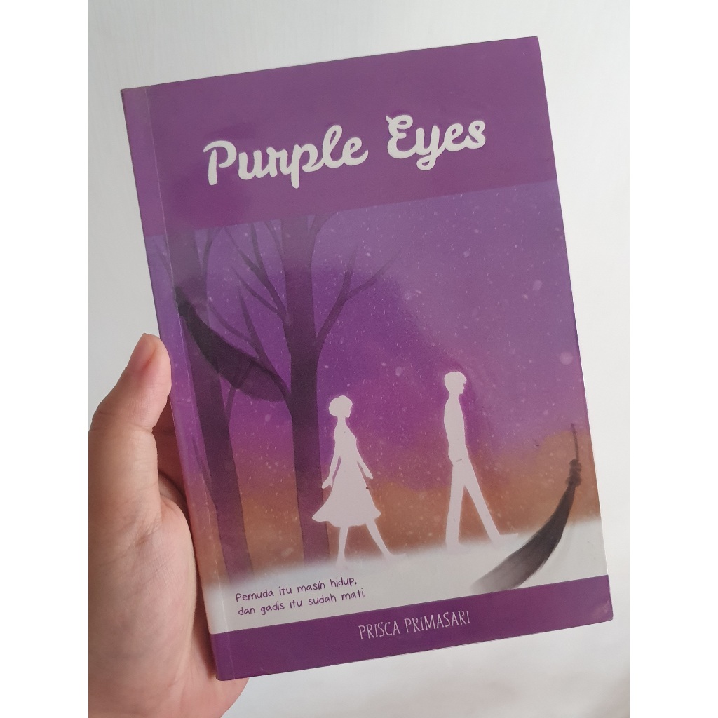 PRELOVED Purple Eyes - ORIGINAL -  Prisca Primasari