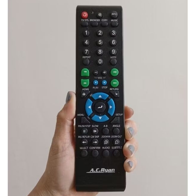 Remote Remot A.C.Ryan PlayOn Media Player Original bergaransi