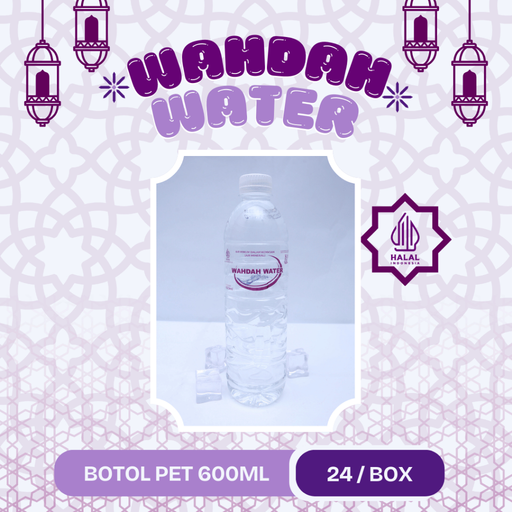 

Air Botol Mineral 600ml isi 24 Botol