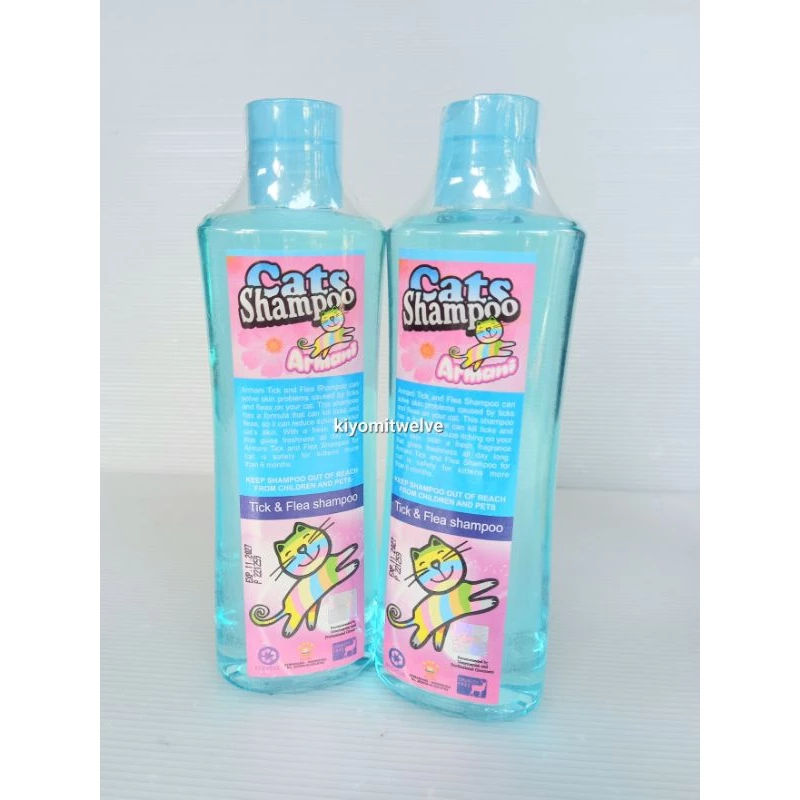 OA - Shampo Kutu Kucing Shampo Armani Tick and Flea 200ml Shampo Anti Kutu Kucing 200ml