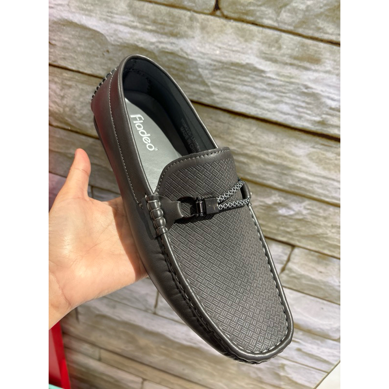 Fladeo sepatu moccasin pria MSM 220-1AH