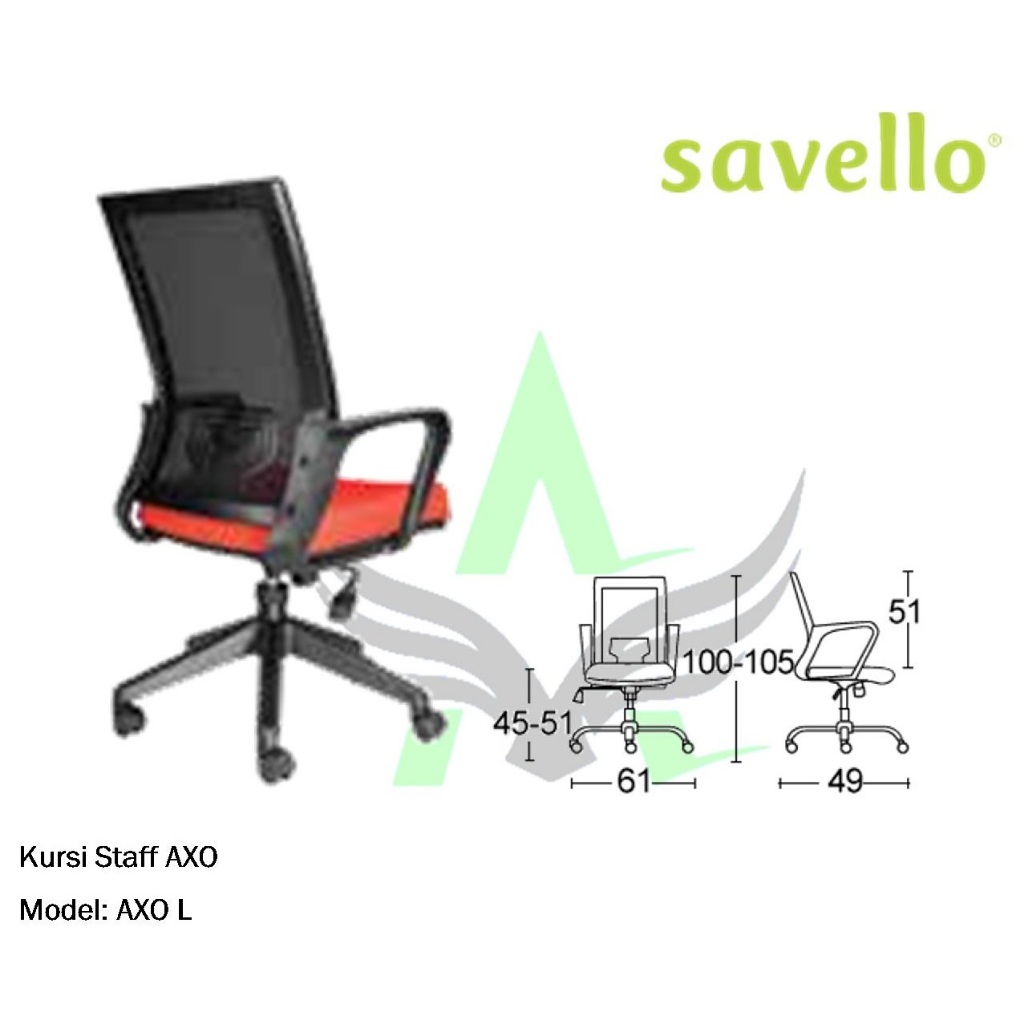 Kursi Savello AXO L / Kursi Kantor/ Kursi Staff