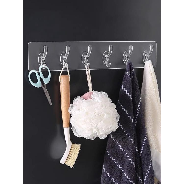 Hook Gantungan Serbaguna tempel dinding pengait gantungan baju dinding tanpa paku