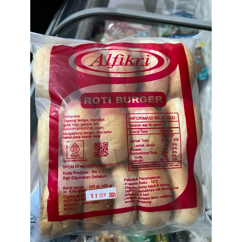 

Bun Burger mini isi 15 Alfikri