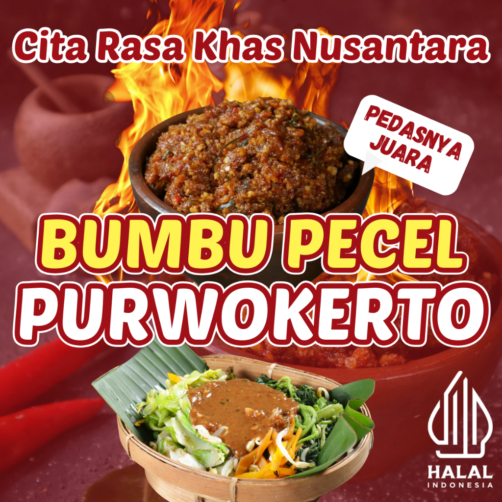 

Bumbu Pecel Purwokerto: Sentuhan Rempah yang Menawan Menggugah Selera