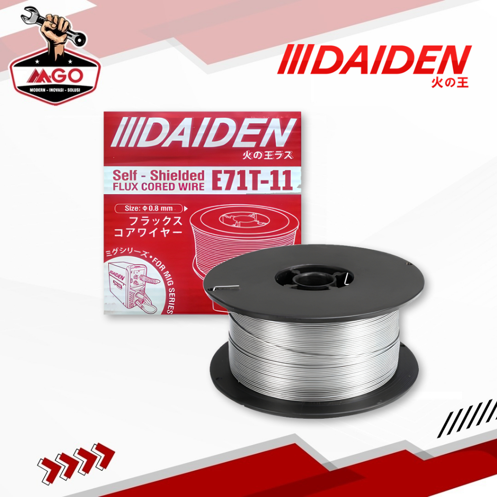 Kawat Las 1 KG Self-Shielded Flux Cored Wire DAIDEN E71T-11
