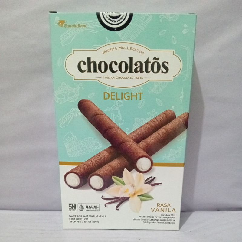 

Chocolatos Delight Rasa Vanila 90g