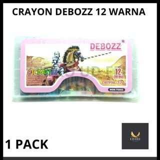 

(1 PACK) Crayon Debozz 12 warna/ Crayon Debozz/ Krayon Debozz 12 DB 998-12A