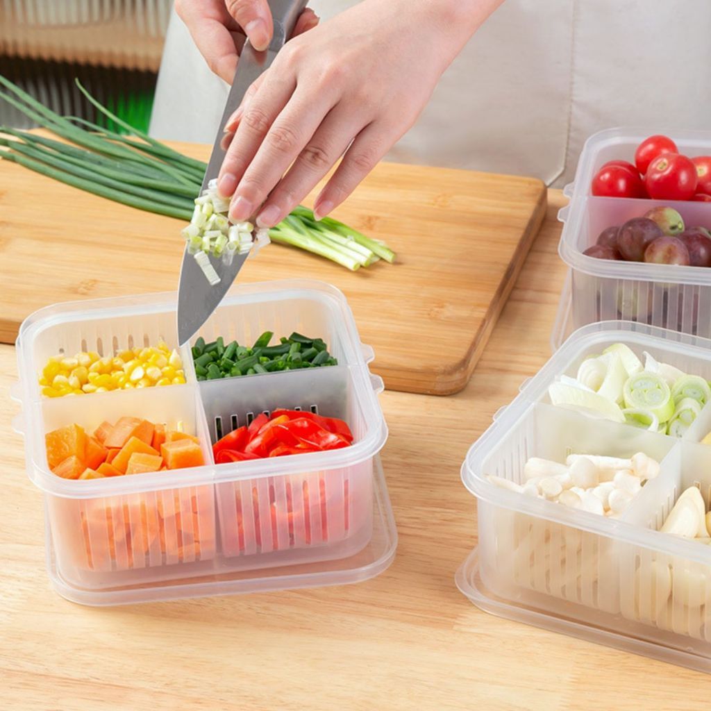 Kotak Penyimpanan Kulkas/ Food Container/ Wadah Kotak Penyimpanan / Kotak Kulkas / Tempat Kulkas C09