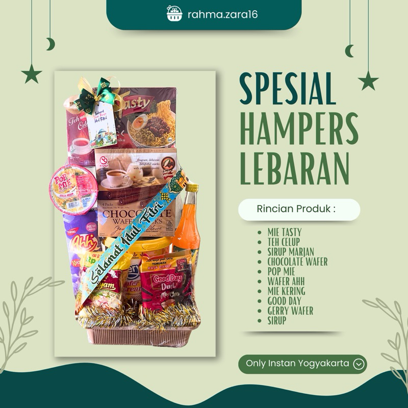 

Hampers Parcel lebaran idul fitri termurah area jogja