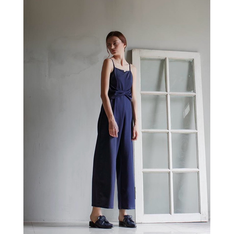 Le Bijou - Claire Jumpsuit Navy (preloved)