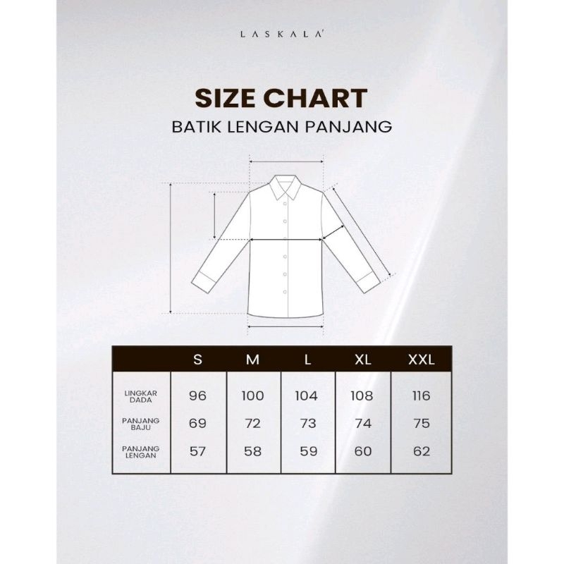 Laskala Batik Premium Wiruta Kemeja Batik Pria