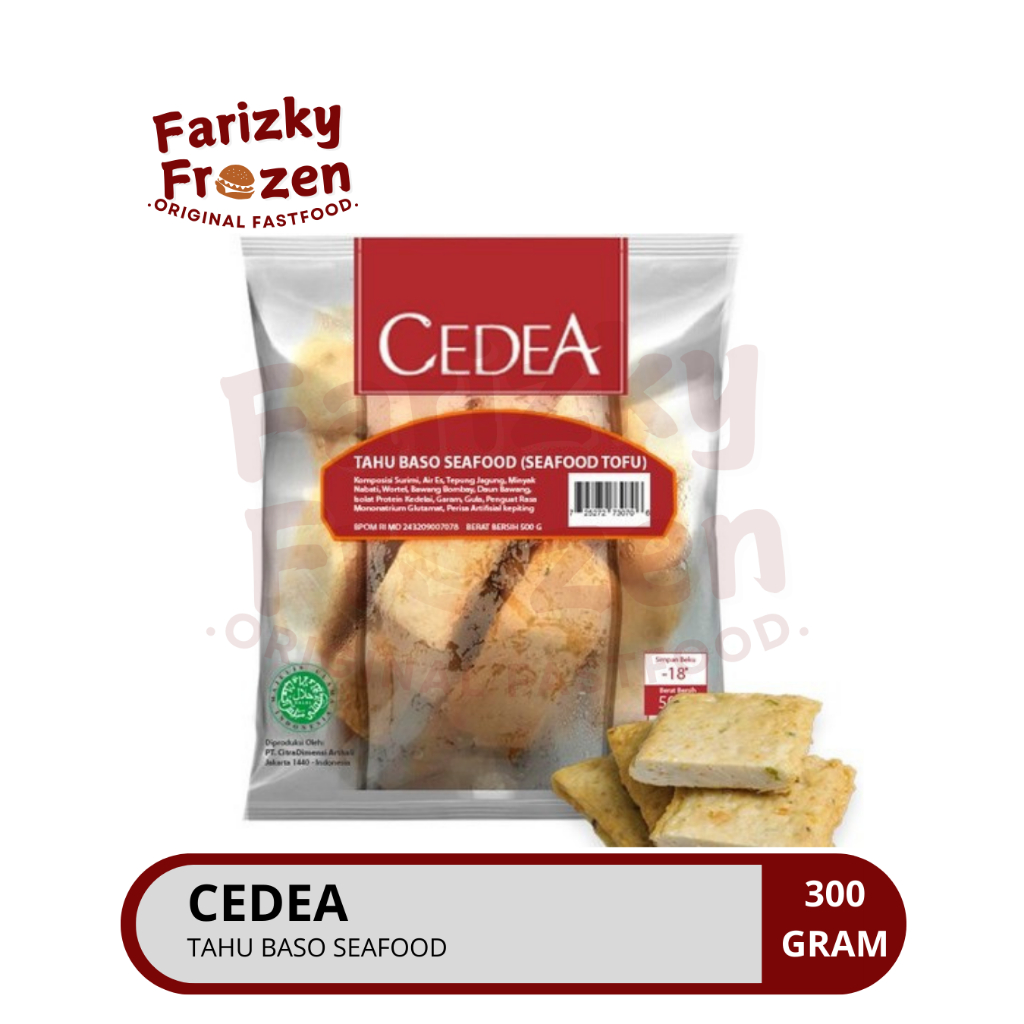 

Cedea Tahu Baso Seafood 500gr / Cedea Tahu Bakso Seafood