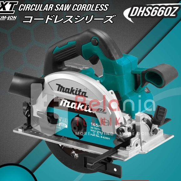 Makita Mesin Circular Saw Baterai DHS660Z Potong Kayu 18V Unit Only