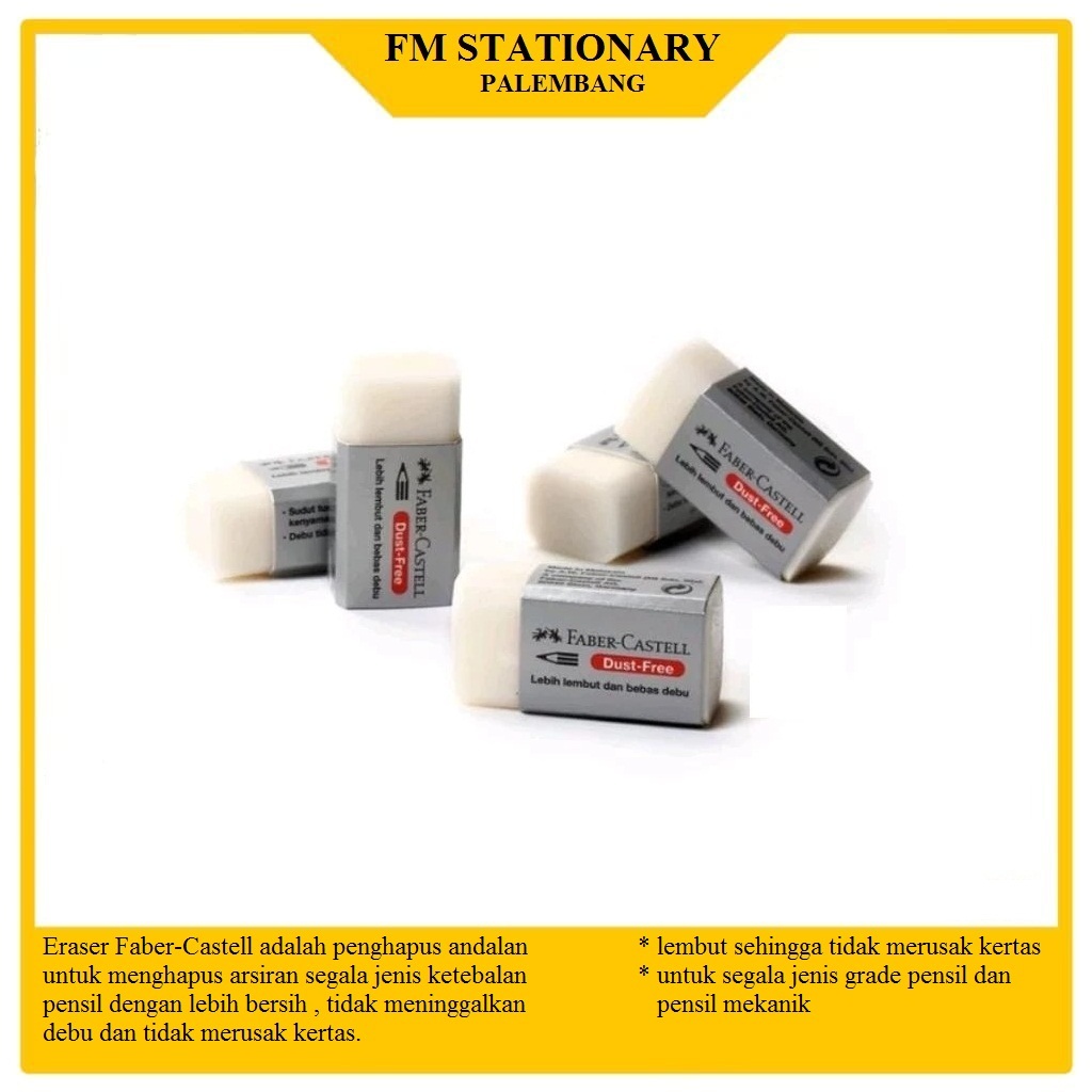 

Penghapus faber castell putih