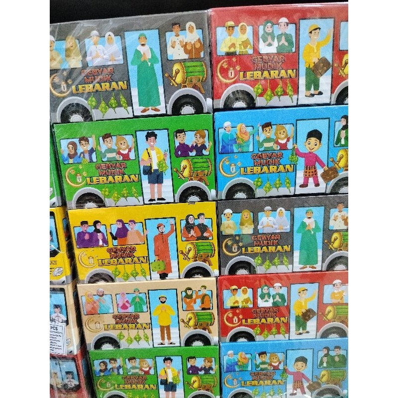 20 PCS KOTAK KADO BUS BESAR  BERHADIAH LANGSUNG