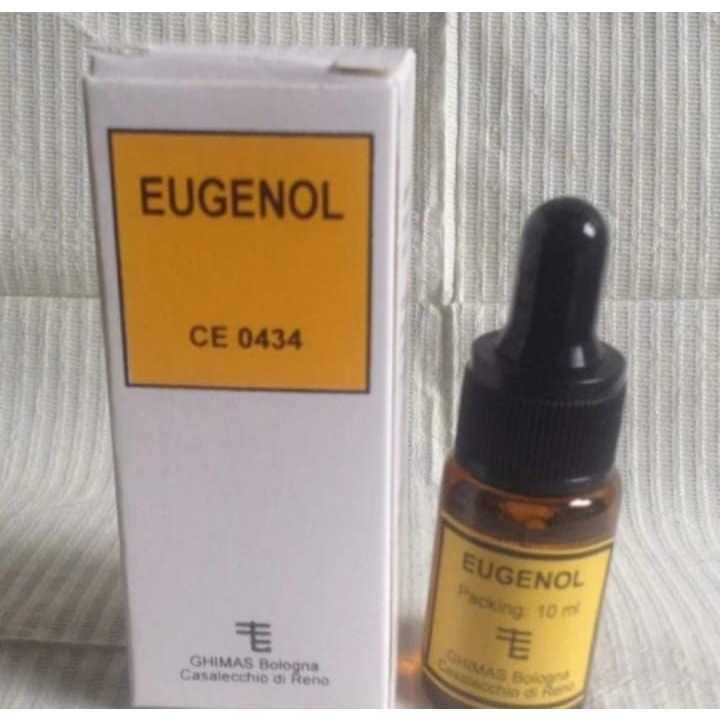 EUGENOL Ghimas 10ml Minyak cengkeh Eugenol Bahan Obat Gigi