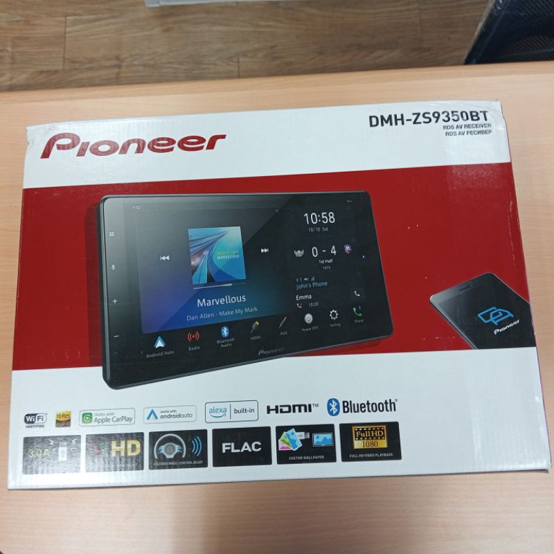 HEAD UNIT PIONEER DMH-ZS9350BT APPLE CARPLAY /ANDROID AUTO /ANDROID AUTO DMH-ZS9450BT