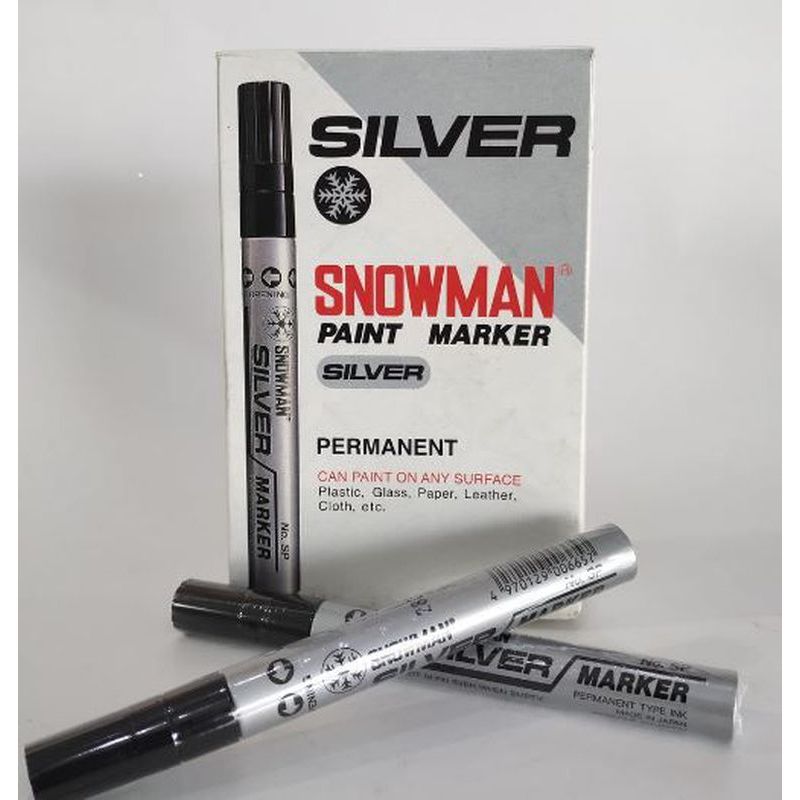 

Spidol Snowman Marker Silver