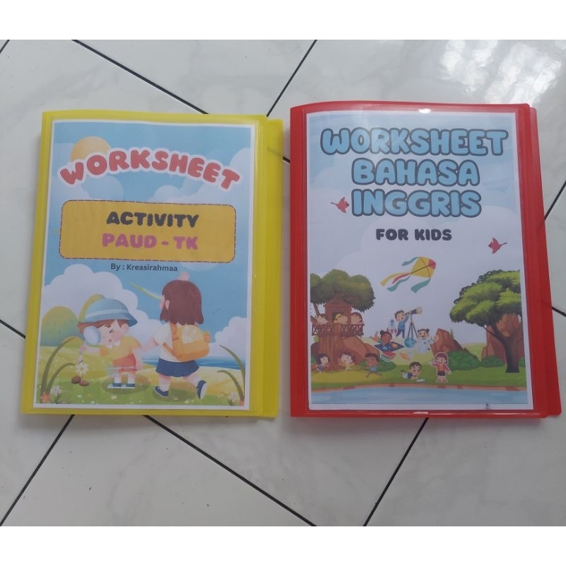 Worksheet anak Paud-Tk