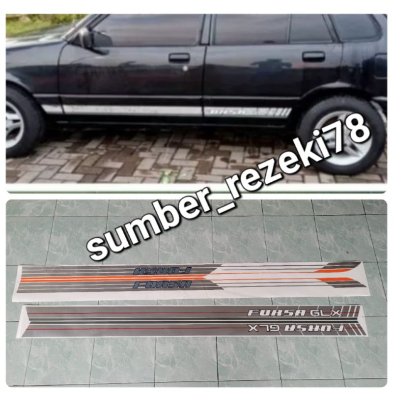 stiker sticker Suzuki Forsa glx/stiker list body Forsa glx/stiker Forsa lama/stiker Forsa glx/stiker