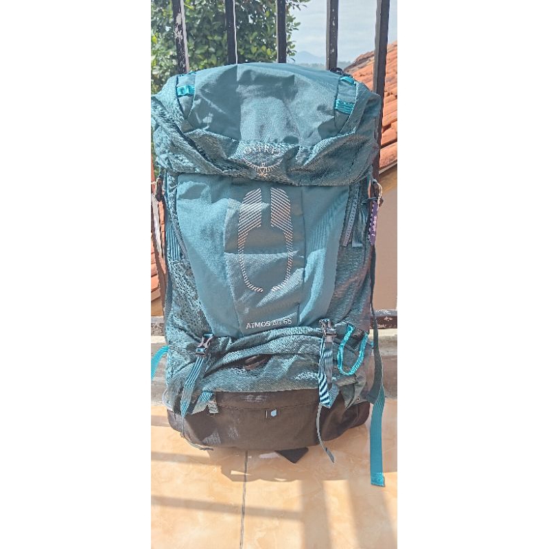 OSPREY ATMOS 65 AG VENTURI BLUE GARANSI RESMI BARU