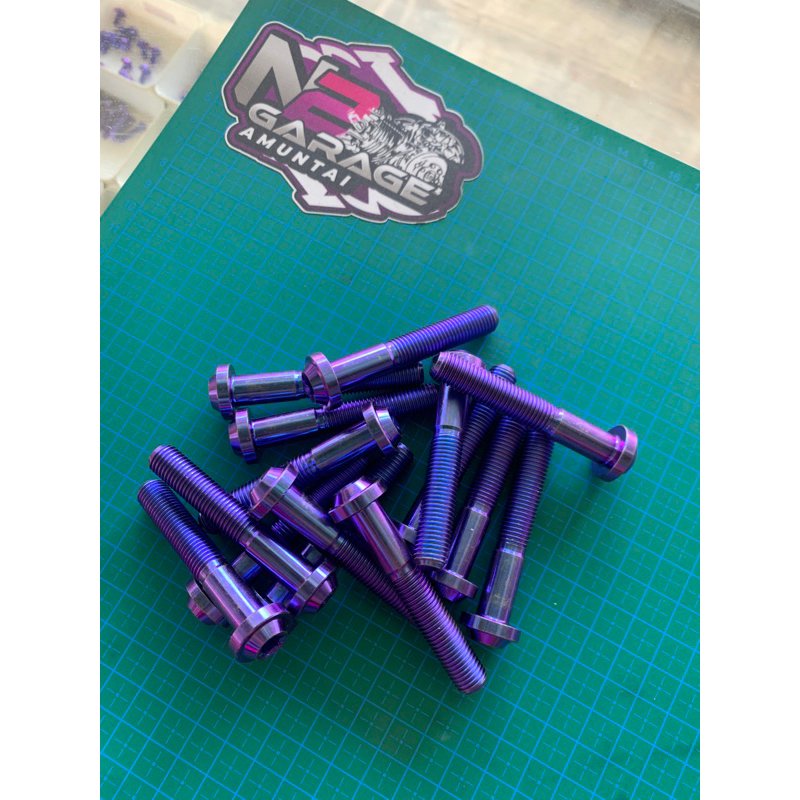 baut knalpot vario titanium