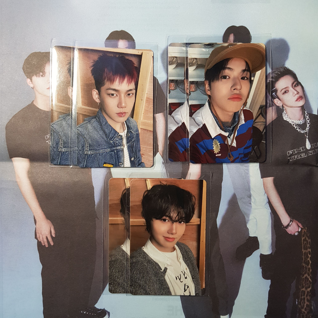 [READY] SALE TREASURE PC HYUNSUK JAEHYUK DOYOUNG LAST NIGHT PASSPORT OFFLINE MD MERCHANDISE PHOTOCAR