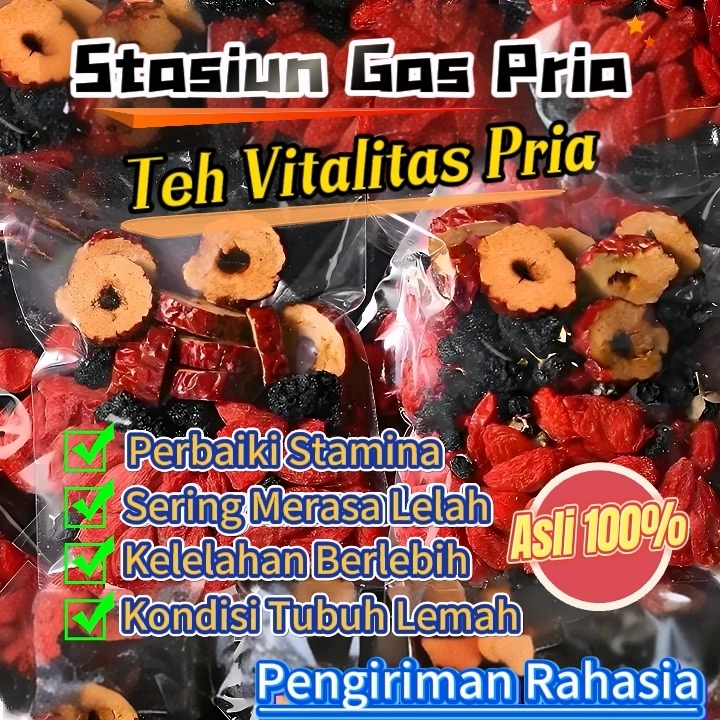 

2025 Teh Lima Harta Ginseng Organik Alami Air Red