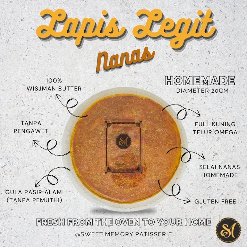 

LAPIS LEGIT NANAS PREMIUM HOMEMADE 100% FULL WISJMAN