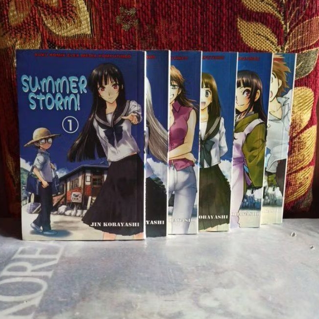 Komik Original SummER STORm JIN KOBAYASHI Paket Volume 1-6