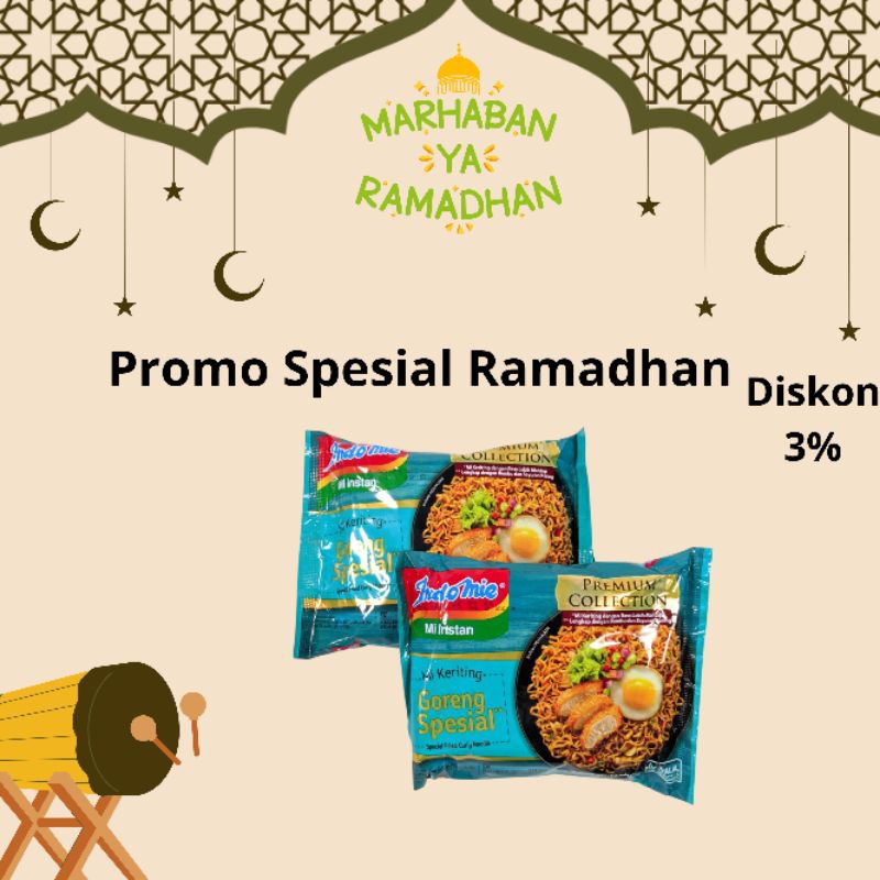 INDOMIE MI KERITING GORENG SPESIAL Mi Keriting Goreng Spesial 90g