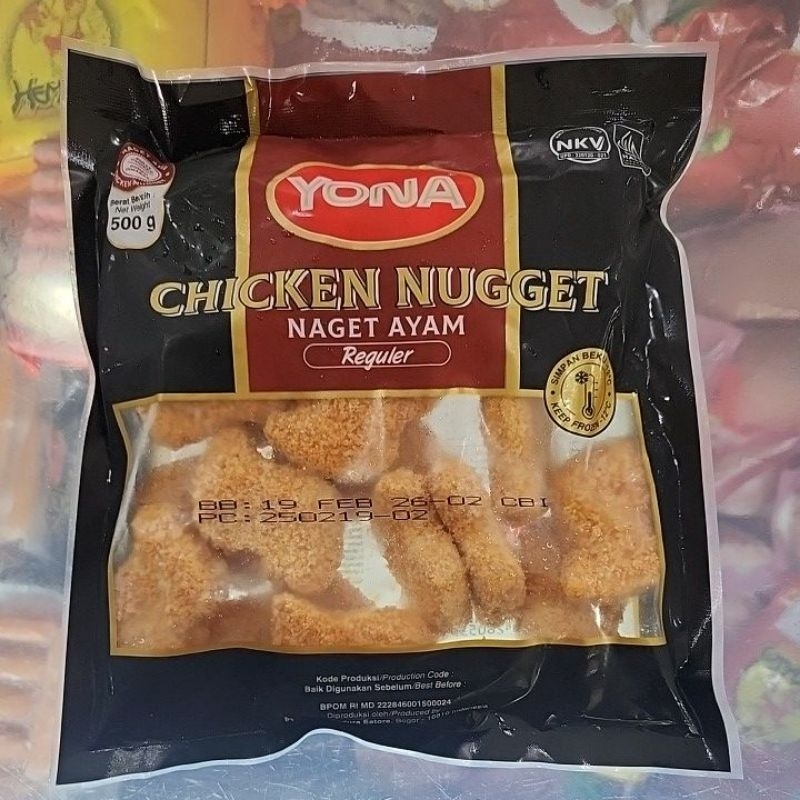 

Yona Chicken Nugget REGULER 500g