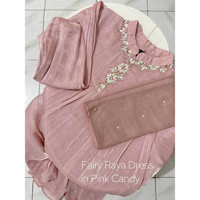 Fairy Raya Dress Gamis Mewah Viral