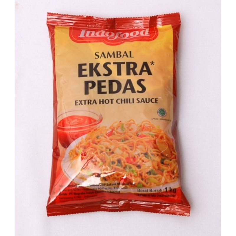 

indofood sambal extra pedas 1 kg