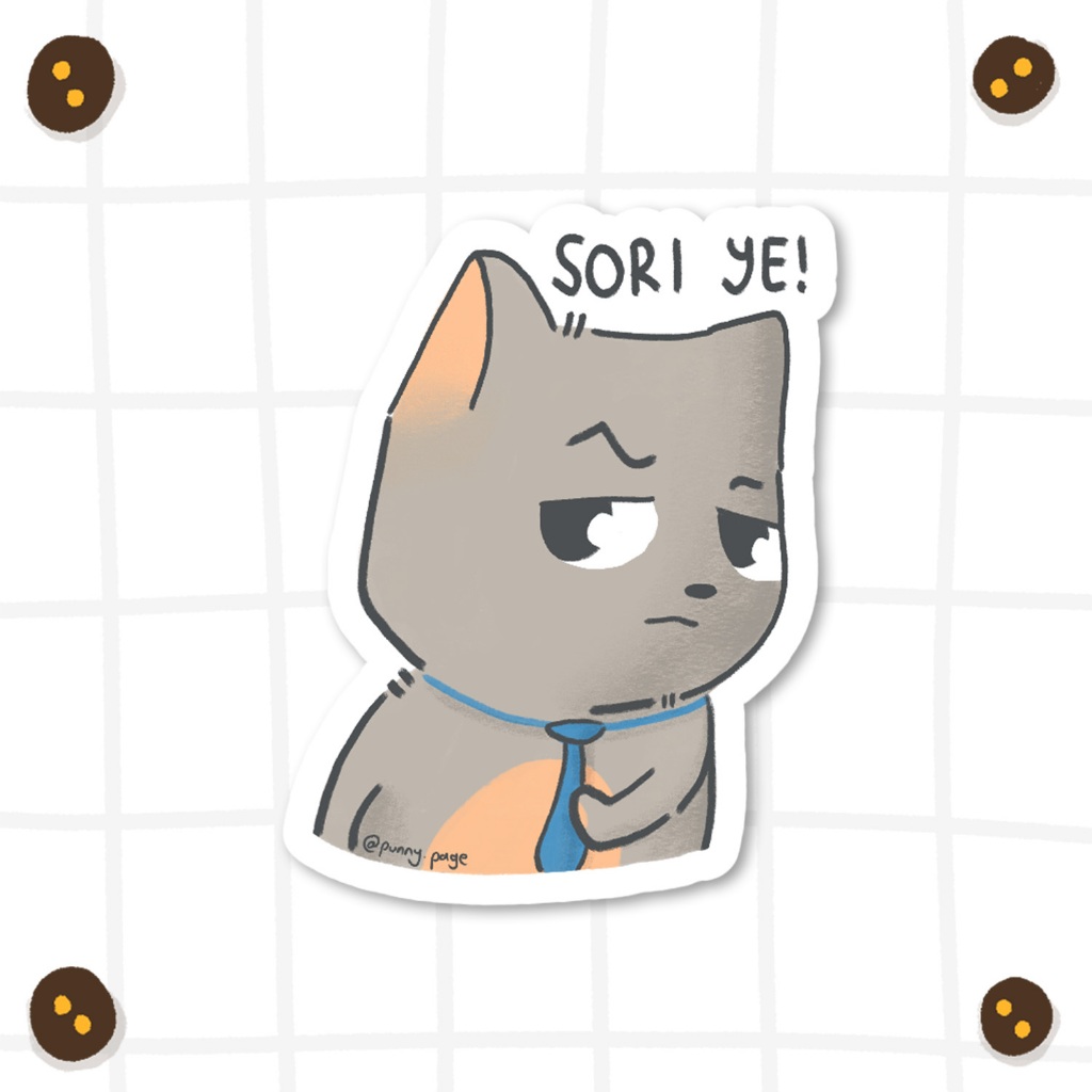

Diecut Sticker - Sori Ye | Punny Page