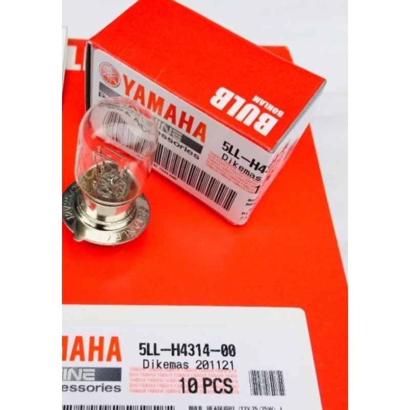 Yamaha Lampu Dop Depan Bohlam Original 12V/25W Universal