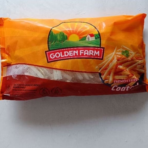 

Golden Farm french fries coated 1kg / kentang goreng berbumbu