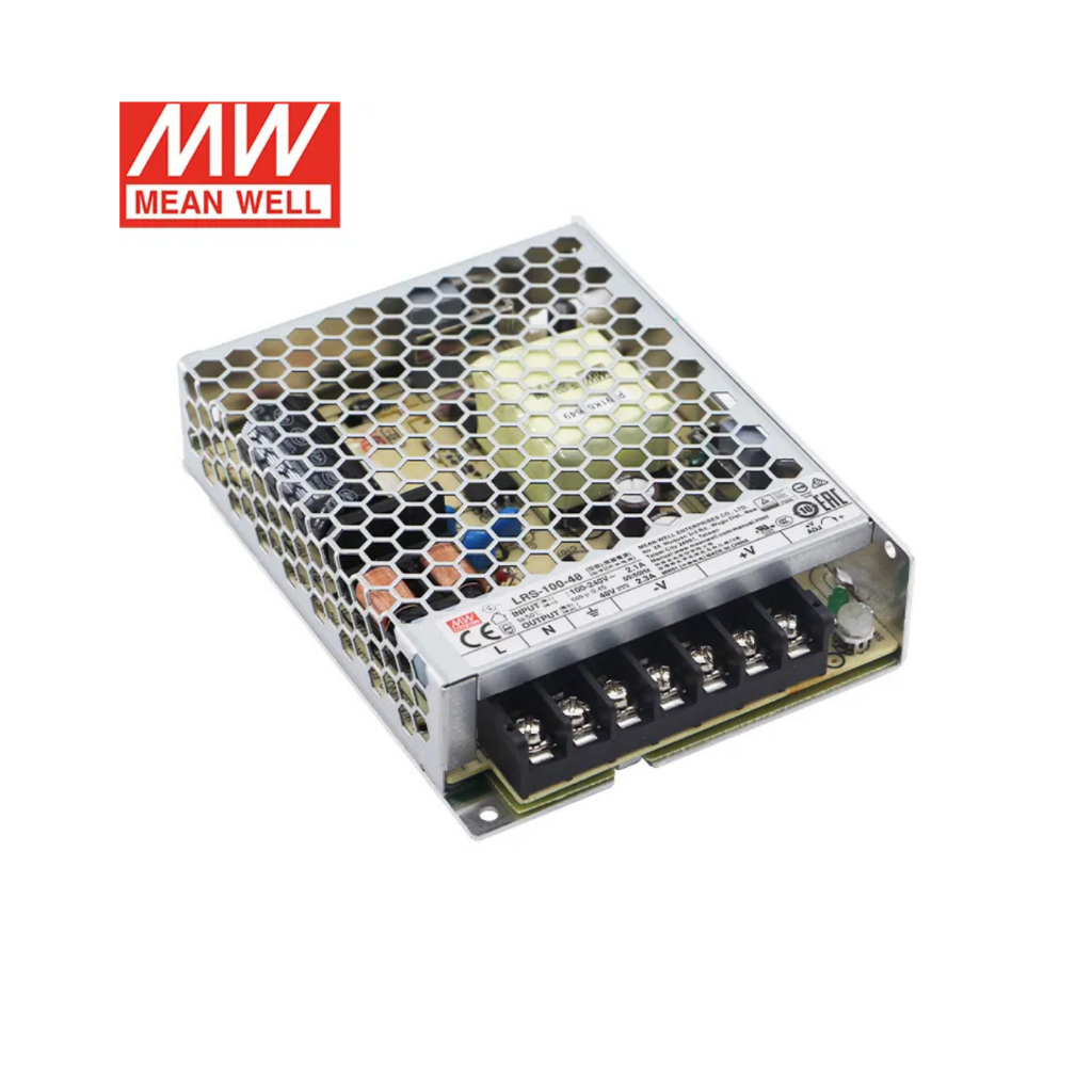 Adaptor MeanWell Mean Well LRS 100-48 48V 48 Volt 2.3Ah 2.3 Ampere Barang Asli